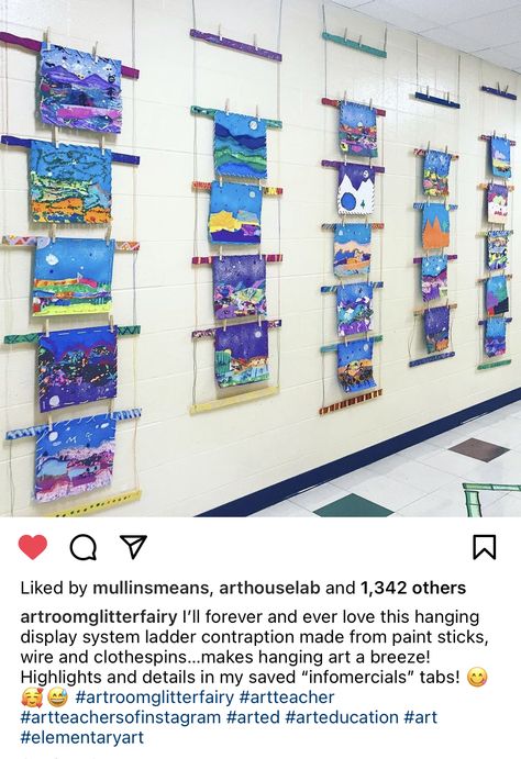 Art Gallery Kindergarten, Art Showcase Ideas, Art Displays Exhibition, Art Gallery Classroom, Art Classroom Display Ideas, Art With Photographs, Classroom Art Gallery, Art Exhibition Decoration Ideas, Art Work Display Ideas