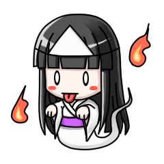 Japanese Ghost Japanese Ghost Anime, Japanese Ghost Art, Chibi Ghost, Scary Urban Legends, Japanese Urban Legends, Japanese Ghost, Cute Halloween Drawings, Japanese Myth, Anime Ghost