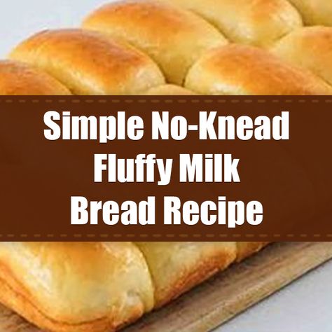 No Knead Milk Bread, Condensed Milk Bread, Recipe Using Milk, Evaporated Milk Recipes, Eagle Brand Milk, Milk Bread Recipe, Recipe For Breakfast, Condensed Milk Recipes, Biscuit Bread