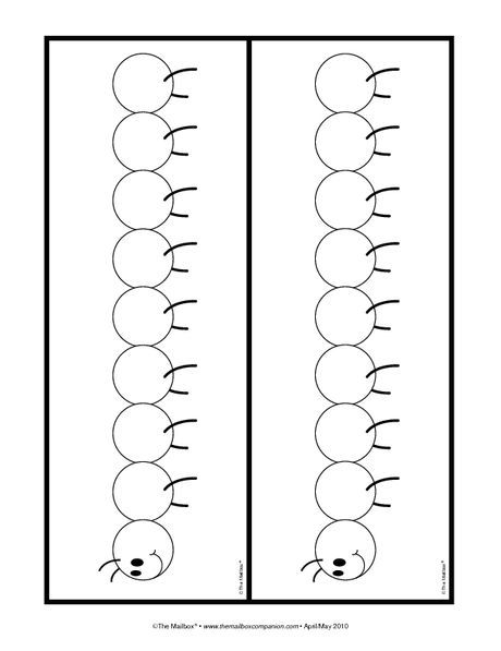 Kindergarten Math Patterns, Pom Pom Template, Caterpillar Preschool, Kindergarden Art, Hungry Caterpillar Craft, Hungry Caterpillar Activities, Old Fashioned Games, Preschool Patterns, Library Lesson Plans