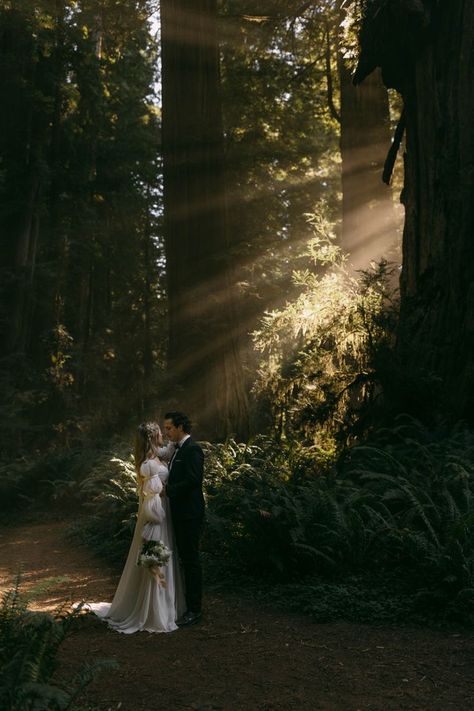 Micro Wedding Photos, Surprise Elopement, Photography Types, Witchy Wedding, Elopement Oregon, Wedding Fairytale, Twilight Wedding, Oregon Forest, Oregon Coast Elopement