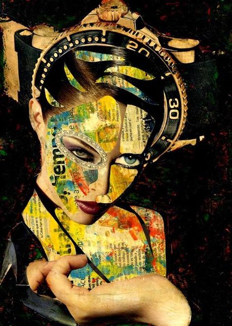 Carmen Luna Sell Art Online, Saatchi Online, Sell Art, Assemblage, Newspaper, Saatchi Art, Original Artwork, Mixed Media, Sign Up