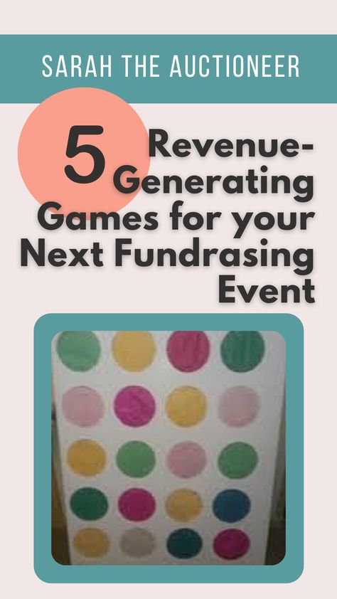 Game Night Fundraiser Ideas, Bag Bingo Fundraiser, Fundraiser Games For Adults, Charity Auction Ideas, Casino Fundraiser, Unique Fundraising Ideas, Library Friends, Auction Games, Silent Auction Fundraiser