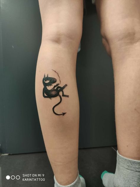 Luci From Disenchantment Tattoo, Disenchantment Tattoo Ideas, Lucy From Disenchantment Tattoo, Lucy Tattoo Disenchantment, Lucy Disenchantment Tattoo, Luci Disenchantment Tattoo, Luci From Disenchantment, Disenchantment Tattoo, Luci Tattoo