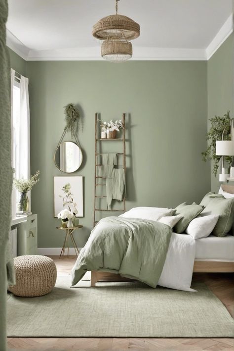 1. Dreamy Bedrooms
2. Sage Green Bedrooms
3. Bedroom Paint Colors
4. Bedroom Decor Inspiration Sage Green Bedroom Walls Inspiration, Room Painting Guide, Green Gray Paint Colors Master Bedrooms, Sw Green Bedroom, Green Gray Bedroom Walls, Sage Green Wall Color Bedroom, Green Paint Colours For Bedroom, Green Colour Room Ideas, Bedroom Decor Green Bedding