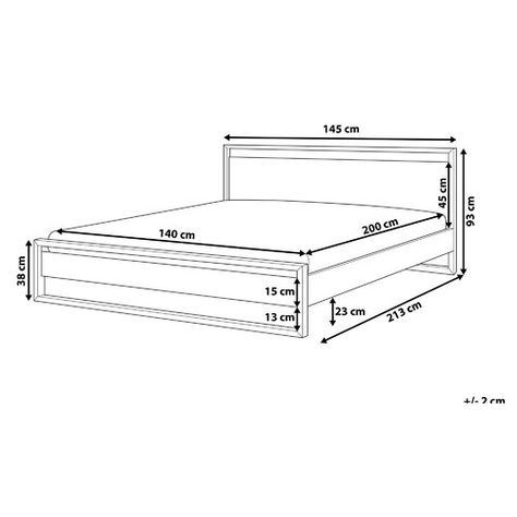 Diy Bed Frame Plans, Double Size Bed, Bed Designs With Storage, Bed Frame Plans, Bed Dark, Iron Bed Frame, Bed Frame Design, Wooden Bed Design, Steel Bed