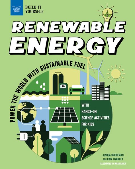 Renewable Energy: Power the World with Sustainable Fuel with Hands-On Science Activities for Kids by Erin Twamley (Author), Joshua Sneideman (Author), and Micah Rauch (Illustrator) @ Amazon | Bookshop Booktalk: Scientists ages 9 to 12 learn how switching from nonrenewable energy sources to renewable ones can help make our homes, businesses, cities, and world better, …  

Continue reading "Renewable Energy" 

The post Renewable Energy appeared first on Anastasia Suen. Solar Energy Poster, Solar Energy For Kids, Renewable Energy Design, Hydro Energy, Reduce Energy Bill, Solar Power House, Awareness Poster, Geothermal Energy, Energy Power