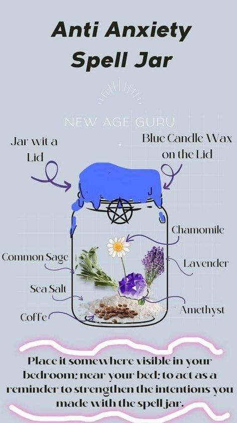 Different Spell Jars, Healing Spells Jar, Wicca Healing Spell, Peace Of Mind Spell Jar, What Is A Spell Jar, Protection Jar Ingredients Easy, Crystal Magic Jars, Peace Spell Jar Recipe, Types Of Spell Jars