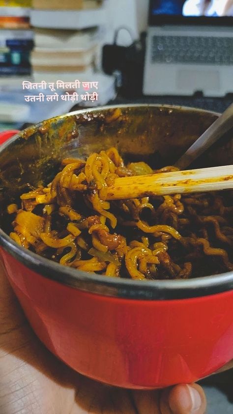 Maggi love Maggie Quotes Food Funny, Maggi Captions For Instagram, Maggie Caption, Maggi Quotes, Maggi Snapchat Story, Maggi Captions, Maggi Photo, Maggi Snap Story, Maggi Aesthetic