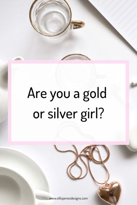 Have you got a gold or silver jewelry skin tone? There’re no rules set in stone and we hope you’ll agree that some rules are made to be broken. What do exist are guidelines and preferences. Did you know that Europeans as a rule tend to prefer silver and Americans tend to prefer gold? It comes down to a gold vs silver jewelry skin tone preference and we're here to help you find your way through gold jewelry fashion and silver jewelry aesthetic. Silver Jewelry Skin Tone, Jewelry Facts, Gold Jewlery, Jewelry Knowledge, Silver Jewlery, Jewelry Making Business, Inexpensive Jewelry, Silver Jewerly, Silver Jewelery