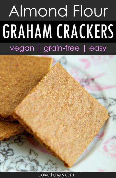 Healthier Baking, Almond Desserts, Graham Cracker Recipes, Gluten Free Graham Crackers, Gluten Free Bagels, Homemade Crackers, Keto Sweets, Free Friends, Almond Flour Recipes