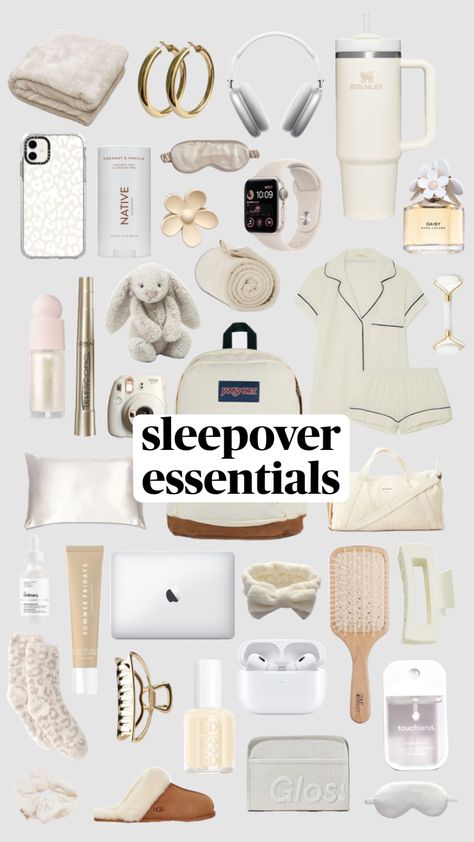 #sleepover #cleangirl #vanillagirlaesthetic #fyp Sleepover Packing List, Trip Essentials Packing Lists, Fun Sleepover Activities, Teen Sleepover Ideas, Sleepover Essentials, Road Trip Kit, Girly Christmas Gifts, Packing Essentials List, Travel Packing Checklist