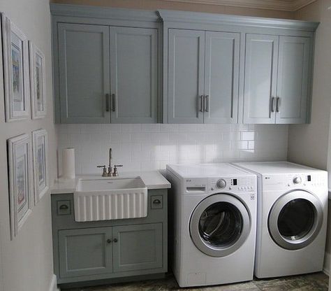 Scandinavian Laundry, Scandinavian Laundry Room, Laundry Room Storage Shelves, Small Laundry Room Organization, Room Storage Diy, Basement Laundry Room, Basement Laundry, Laundry Room Layouts, Farmhouse Laundry Room