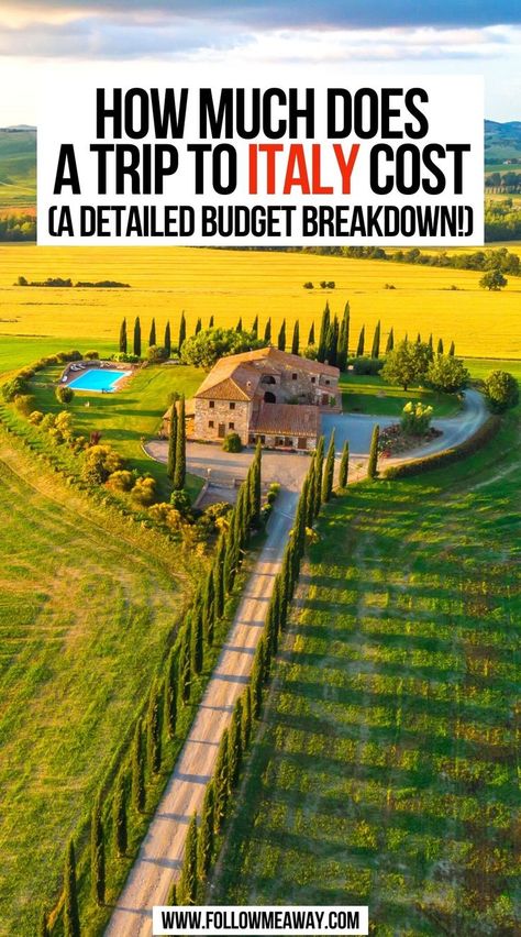 How Much Does a Trip to Italy Cost (A Detailed Budget Breakdown!) How To Travel To Italy On A Budget, First Trip To Italy Travel Tips, Cheap Italy Trip, Itenerary Travel Italy, Travel To Italy Tips, Affordable Italy Trip, Planning Trip To Italy, Italy Cheap Travel, Italy Itinerary 1 Month