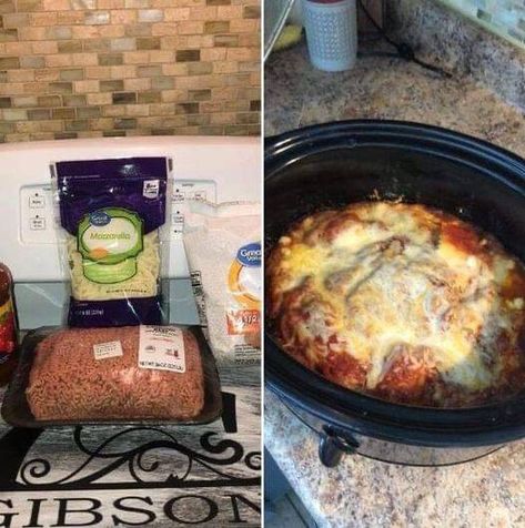 Home Recipes Ground Beef Lasagna, Crockpot Ravioli, Traditional Spaghetti, Ravioli Casserole, Crock Pot Food, Beef Lasagna, Crockpot Lasagna, Easy Crockpot Dinners, Crockpot Dishes