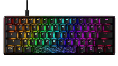 HyperX Alloy Origins 60 Mechanical Gaming Keyboard - Gaming Keyboard 60%, Keyboard 60%, 60% Keyboard, Gamer Keyboard, Keyboard Decal, Portable Keyboard, Tech Toys, Computer Room, Mechanical Keyboards