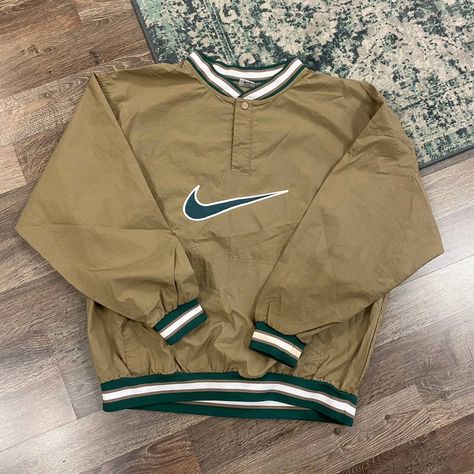 Vintage Nike Outfits, Nike Outfits Men, Old Nike, Mens Golf Fashion, Vintage Nike Sweatshirt, Shoes Outfit Fashion, Swag Girl Style, Concept Clothing, Nike Classic