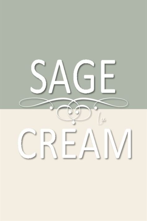 Cream Colour Combinations Outfit, Sage Outfits Color Combos, Sage Green Combination Colors, Cream And Sage Living Room, Sage Green Outfit Color Combos, Cream Colour Combinations, Sage Green And Cream Wedding, Mint Green Room, Green Room Design