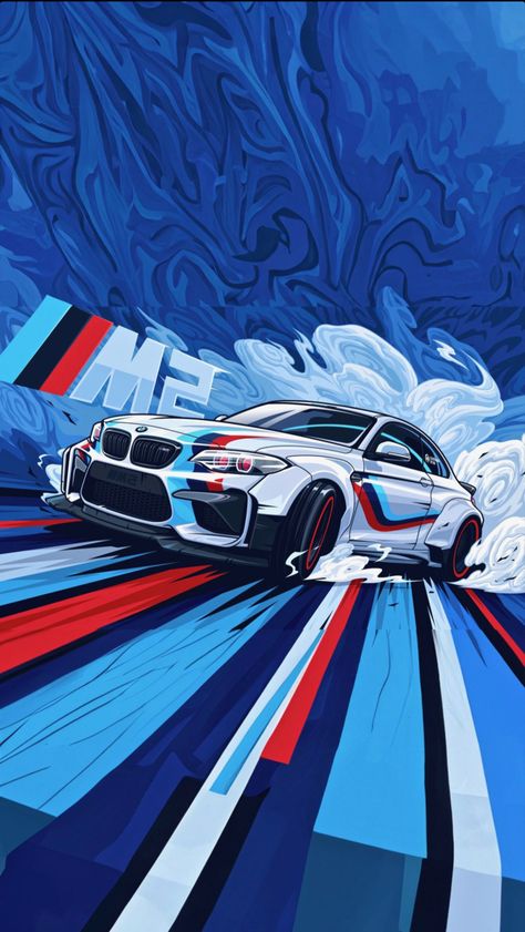 Car Photo Wallpaper, Amazing Cars Wallpapers, Cars Animated Wallpaper, 4k Car Wallpaper For Mobile, Bmw Animation, Supercars Wallpapers 4k, Bmw M2 Wallpaper, Car Artwork Wallpaper, 4k Animated Wallpaper