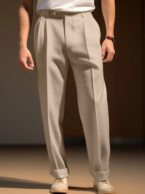 Pleated pants outfit