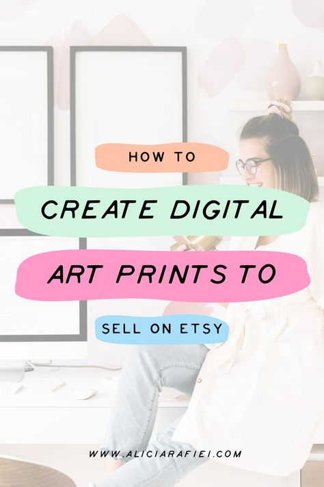 Digital Art Products, Procreate Art Prints, Etsy Art Shop, Etsy Design Ideas, Digital Print Ideas, How To Sell Prints On Etsy, Printing Digital Art, Selling Prints On Etsy, Selling Digital Prints On Etsy