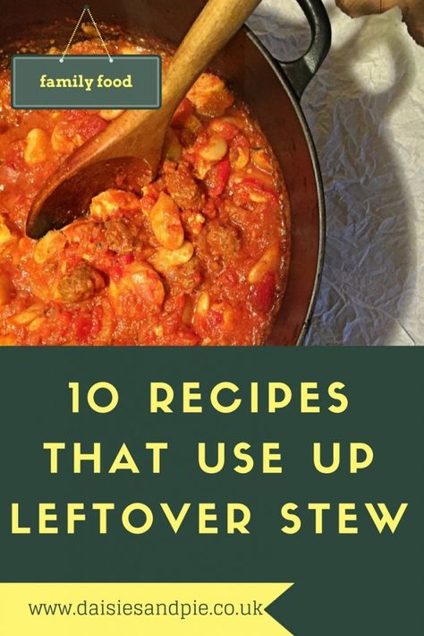 Leftover Beef Stew What To Do With, Leftover Stew Ideas, Leftover Beef Stew Recipes, Beef Stew Leftover Ideas, Leftover Soup Ideas, Leftover Beef Stew, Dinner Meal Ideas, Pantry Meals, Leftover Meatloaf