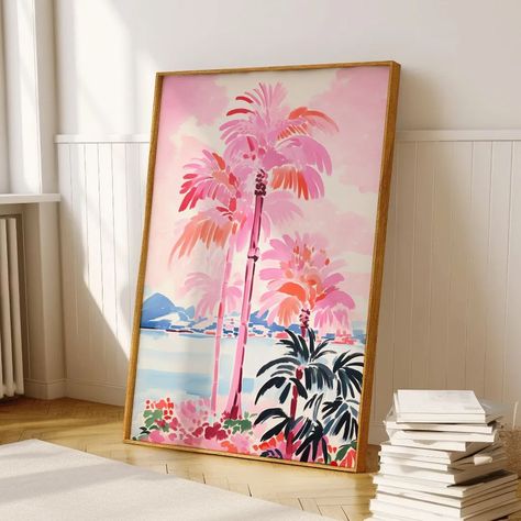 Beach Coastal Gallery Collection Wall Art. #beachvibes #beachart #beachdecor #beachhouse #homedecor #homedecorideas #bohodecor #coastal #bedroomdecor Beachy Paintings, Beachy Art, Beach Art Painting, Coastal Artwork, Journal Sketchbook, Dorm Art, Beach Artwork, Coastal Painting, Postcard Art