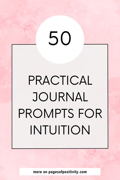 a pin that says in a large font Journal Prompts for Intuition Journal Prompts For Intuition, Intuition Journal Prompts, Intuition Journal, Growth Journal Prompts, Journal Prompts For Beginners, Journal Ideas For Beginners, Personal Growth Journal, Journal Prompts For Adults, Growth Journal