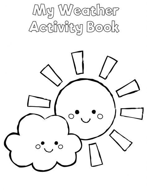 Free Preschool Weather Activity Book | Slap Dash Mom Weather Activities Preschool Free, Fall Weather Activities Preschool, Weather Crafts Preschool Free Printables, Free Weather Printables Preschool, Weather Prek, Weather Printables, Weather Kindergarten, March Weather, Weather Activities Preschool