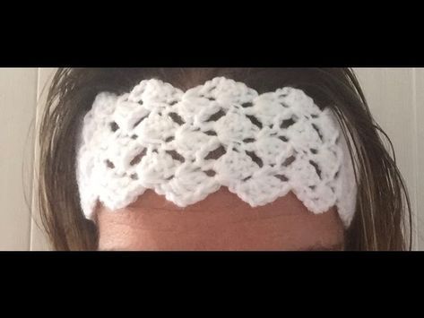 Crochet Bracelet Tutorial, Col Crochet, Bandeau Au Crochet, Bracelet Crochet, Accessories Ear, Crochet Youtube, Crochet Bracelet, Crochet Videos, Crochet Headband