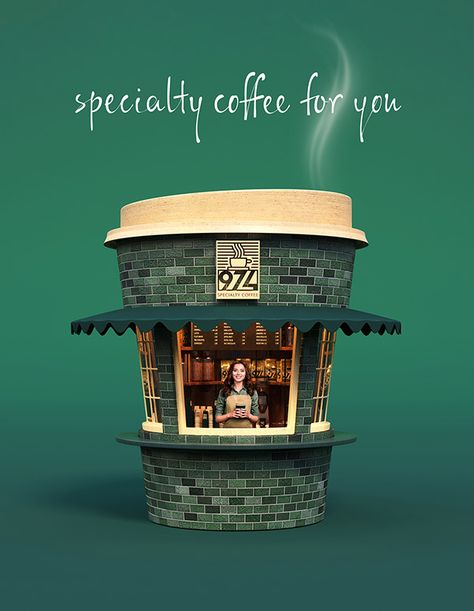 Coffee Ads Creative Advertising, Coffee Key Visual, Coffee Poster Design Ideas, Coffee Poster Design Graphics, Coffee Creative Ads, Key Visual Design Inspiration, Key Visual Advertising, Key Visual Design Ideas, Key Visual Design