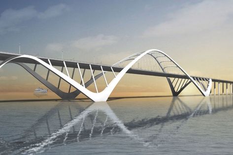 Bridges Architecture, Bridge Engineering, Cable Stayed Bridge, Bridge Structure, First Class Flights, First Class Tickets, Bridge Construction, Santiago Calatrava, Architecture Concept Drawings