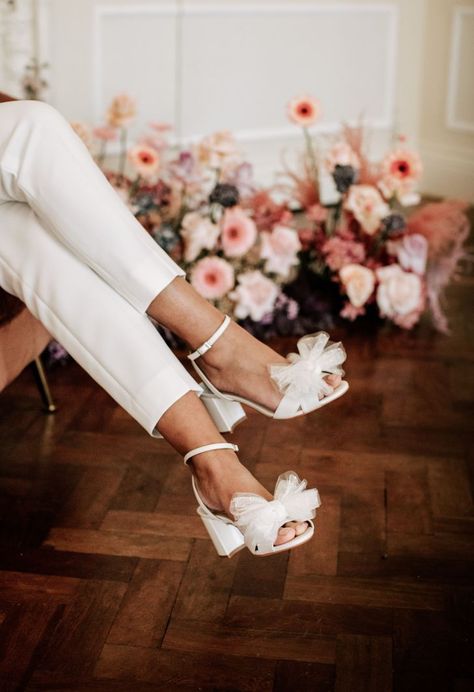 Courthouse Wedding Dress, Tulle Bow, Pearl Sandals, Leather Wedding, Bridal Heels, Wedding Shoes Heels, Courthouse Wedding, Wedding Heels, Bride Shoes