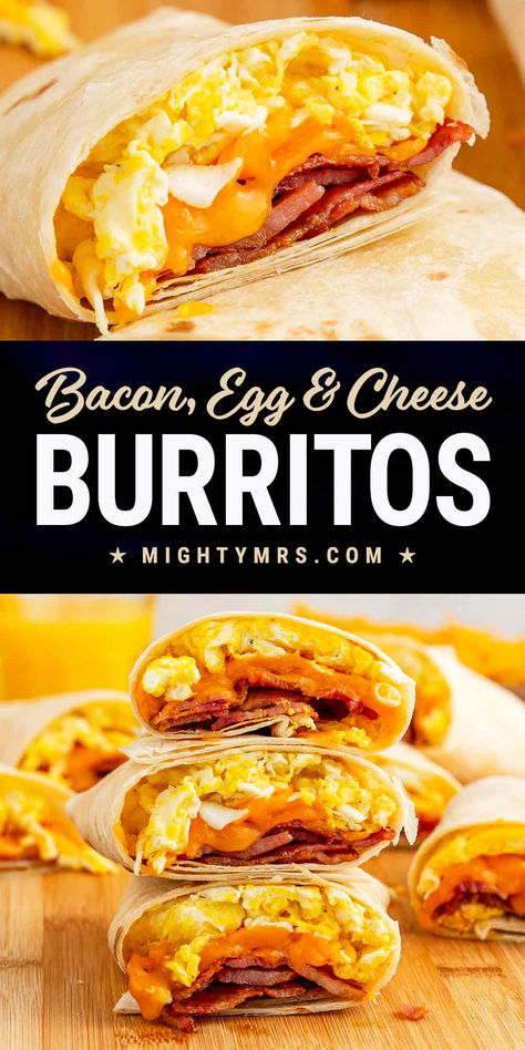 Make-ahead Breakfast Burritos Meal Prep Breakfast Ideas Healthy Simple, Quick Healthy Egg Breakfast, Meal Prep Meals Breakfast, Easy Freezer Breakfast Burritos, Microwave Breakfast Burrito, Breakfast Burrito With Rice, Freezer Breakfast Burritos Bacon, Breakfast Taco Meal Prep, Simple Breakfast Burritos