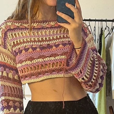 Crochet top outfit