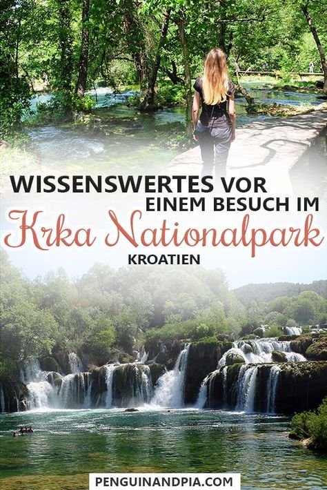 Der Krka Nationalpark ist definitiv ein Highlight jedes Kroatien Urlaubs. Wir erklären dir, was du vor einem Besuch auf jeden Fall wissen solltest - so wirst du nicht von Busfahrplänen, Eintrittspreisen oder Schwimmverboten überrascht! #krka #nationalpark #kroatien #urlaub #krkawasserfälle #schwimmen #wandern #natur Croatia National Park, Krka Waterfalls, Zadar Croatia, Croatia Vacation, Krka National Park, Croatia Holiday, Croatia Travel, Text Overlay, Destination Voyage