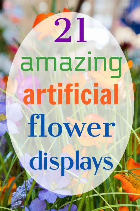 21 amazing artificial flower displays Diy Artificial Flower Arrangements, Fake Flower Arrangements For Home, Flower Arrangements Diy Artificial, Fake Flower Arrangements Diy, Fake Flowers Decor, Glass Wall Vase, Minimalist Living Room Ideas, Recycled Diy, Living Room Minimalist