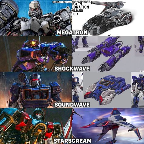 ⚔️ Which Decepticon Cybertronian robot/alt mode looks the coolest? 💥 - - - ♕ 𝙏𝙧𝙖𝙣𝙨𝙛𝙤𝙧𝙢𝙚𝙧𝙨 ♕ - - - #transformers #transformers2 #transformer… | Instagram Decepticon Art, Movies Action, Paramount Movies, Transformers Art Design, Transformers Universe, Transformers 5, Transformers 4, Transformers Decepticons, Michael Bay