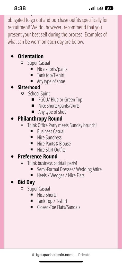 Sisterhood Day Recruitment Outfits, Rush Week Outfits Round 1, Sorority Recruitment Outfits Round 1, Rushing Outfits, Sorority Tips, Rush Outfits Sorority, Bid Day Outfits, Sorority Recruitment Outfits Rush Week, Southern Fits