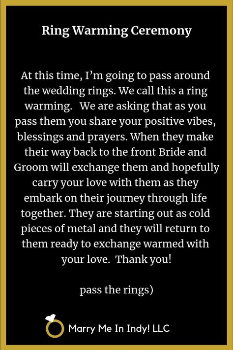 Warming Of The Rings Ceremony, Wedding Ring Warming Ceremony, Ring Warming, Wedding Ceremony Rituals, Commitment Ceremony Ideas, Ring Warming Ceremony Script, Handfasting Ceremony Script, Ceremony Script For Officiant, Officiant Wedding Script