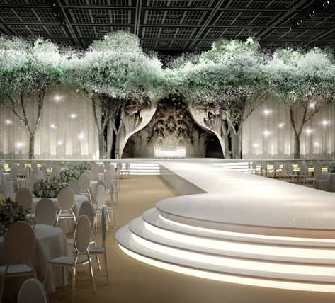 Elegant Wedding Stage Design, Interior Wedding Decoration, High End Wedding Decor, Dubai Wedding Decoration, Khaleeji Wedding Decor, Wedding Stage Decorations Elegant, Simple Wedding Decoration, Architecture Fashion Design, Wedding Decor Luxury