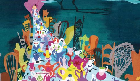 Alice In Wonderland Concept Art, Wonderland Concept Art, Mary Blair Illustration, Something About Mary, Mary Blair Art, Art Of Disney, Mickey Mouse Wallpaper Iphone, Mary Blair, Disney Artists