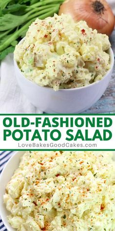 Old Fashioned Potato Salad, Best Potato Salad Recipe, Potato Salad Recipe Easy, Resep Salad, Potato Salad Recipe, Potato Recipes Side Dishes, Side Dishes Recipes, Potato Side Dishes, Potatoe Salad Recipe