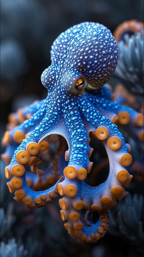 Coral Reefs Photography, Rare Sea Animals, Coral Reef Photography Ocean Life, Octopus Reference, Aquatic Photography, Drawing Items, Octopus Photography, Coral Reef Photography, Odd Creatures