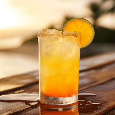 Citrus Rum Cooler Cocktail Recipe - The Citrus Rum Cooler is a delightful blend of tangy and sweet, with the zesty flavors of lime and orange shining through. The light rum provides a smooth base without overpowering the fresh citrus notes, while the triple sec adds a hint of complexity. It's a refreshing, light, and slightly sweet cocktail with a pleasantly sour finish. Citrus Rum Cocktails, Drinks Wallpaper, Sweet Cocktail, Lemon Drop Martini, Orange Cocktails, Sweet Cocktails, Rum Cocktails, Light Rum, Rum Cocktail