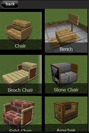 minecraft furniture guide outside - Google Search Minecraft Furniture Ideas, Case Minecraft, Minecraft Decoration, Bangunan Minecraft, Rumah Minecraft, Cool Minecraft Houses, Minecraft Furniture, Minecraft Plans, Minecraft City