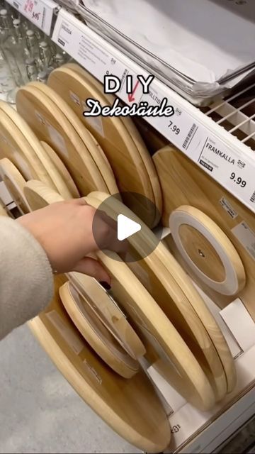 Dilber Ismail on Instagram: "Ikea Hack 2x Rödeby Tablett & Snudda Drehplatte   Tiktok kimdanax  #ikea #hack #ikea #ikeainspo #home #lifehack #inspo #einrichten #diy #hacks" Ikea Drönjöns Hack, Ikea Birthday Party Hacks, Snidad Basket Hack, Ikea Cheap Hacks, Tjena Ikea Hack, Lifehack Ikea, Ikea Fniss Hack, Ikea Lazy Susan Hack, Olivblad Ikea Hack