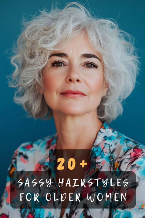 Want to turn heads with your hairstyle? These 20 sassy hair ideas for older women are trendy and full of personality. From layered cuts to bold colors, find the perfect look to match your vibe. Tap for all the inspo 💇‍♀️✨. #OlderWomenHair #SassyLooks #HairInspiration Senior Hairstyles Older Women, Hairstyles For White Hair, Older Woman Dreadlocks, Senior Hairstyles, Woman Dreadlocks, Older Woman Portrait, Sassy Hairstyles, Hairstyles For Seniors, Hair Mistakes