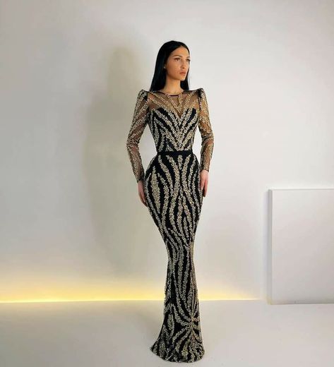 Black Dinner Dresses Classy Elegant Long, Black Mermaid Prom Dress, Robes Glamour, Mermaid Prom Dress, Black Mermaid, Long Sleeve Prom, Braut Make-up, فستان سهرة, Black Wedding Dresses