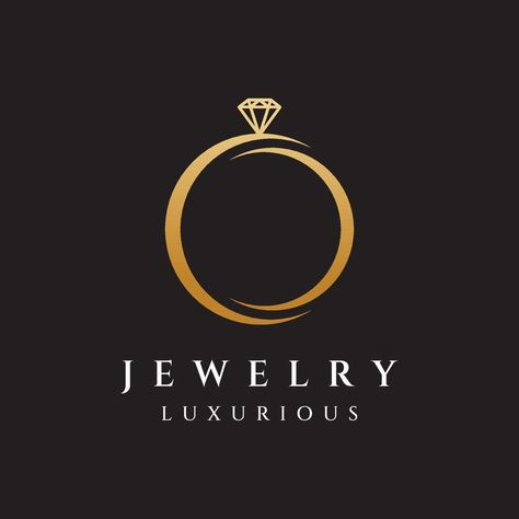 Logo Design For Gold Shop, Jewellery Shop Logo Design, Jewelry Logos Ideas, Jewelry Design Logo, Jewelry Logo Design Jewellery, Jewelry Brand Logo Ideas, Gold Logo Design Ideas, Accessories Logo Design Ideas, Jewelry Logo Design Ideas